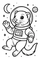 Ferret Blasts Off to Outer Space
