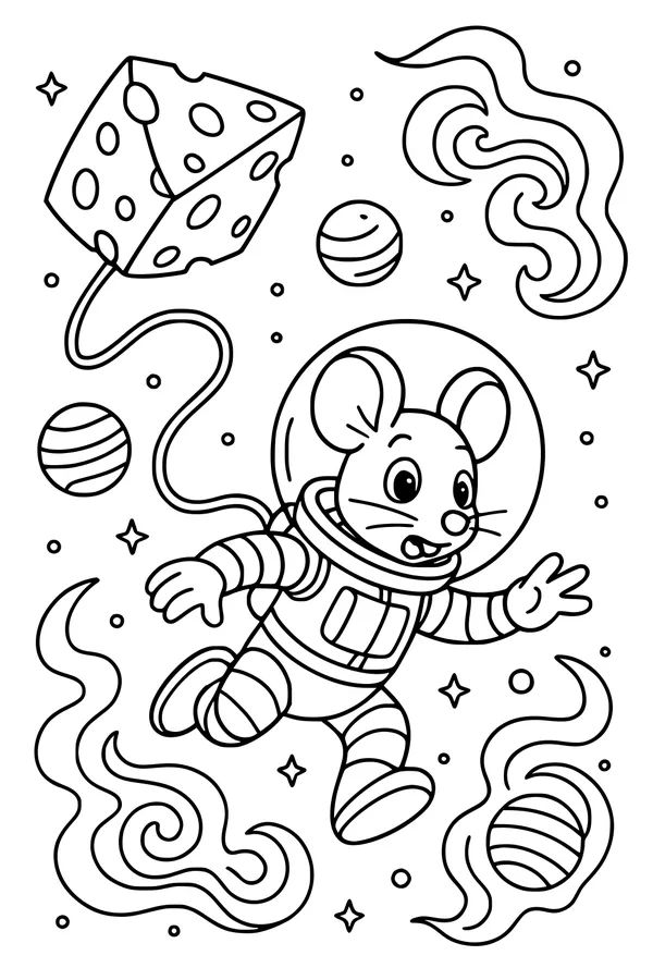 Milo the Space Mouse and the Cheese Kite