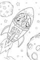 Space Mice Blast Off to the Moon