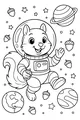 Sammy the Space Squirrel Zooms Past Planets