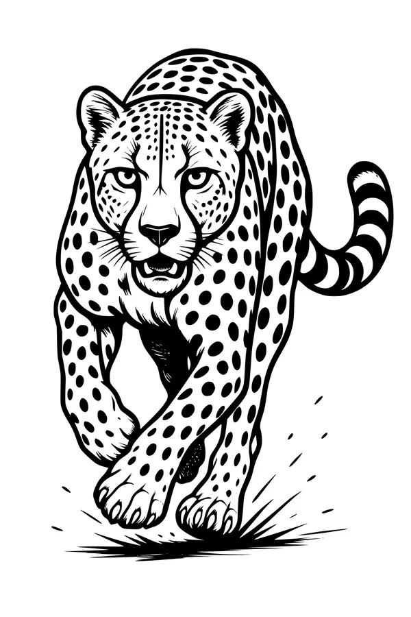 Speedy Spots in the Tall Grass