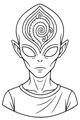 Visitor With the Swirly Crown