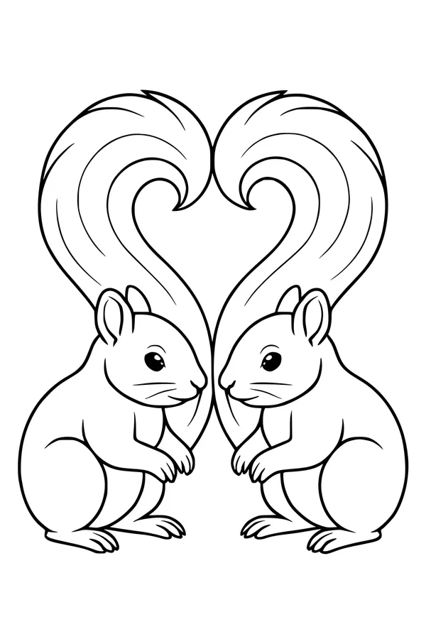 Secret Tails in the Squirrel Woods
