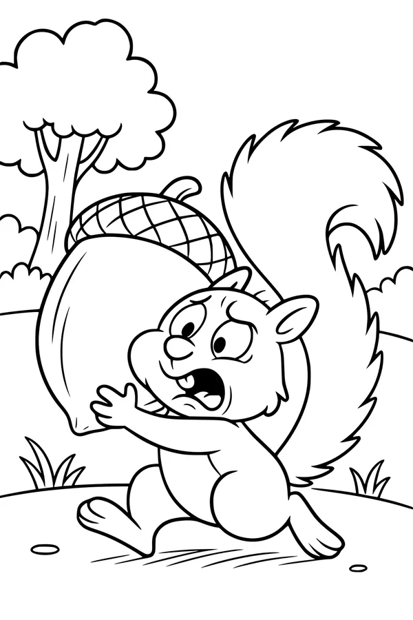 Nutty Surprise in the Meadow