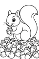 Acorn Feast in the Forest