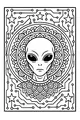 Starlight Circuit Alien Portrait