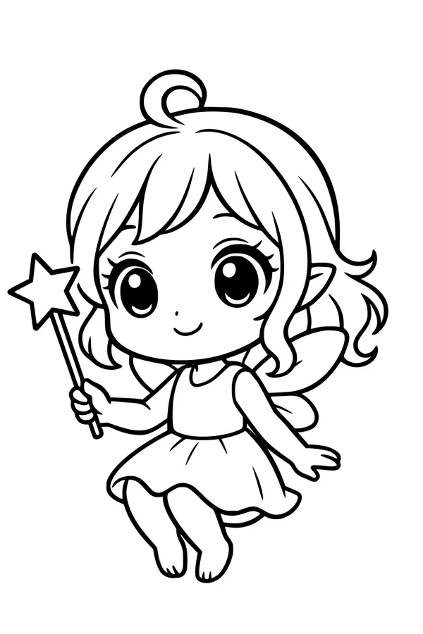 Star Wand Flutter Fairy