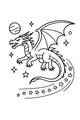 Starlight Dragon Skims the Sky