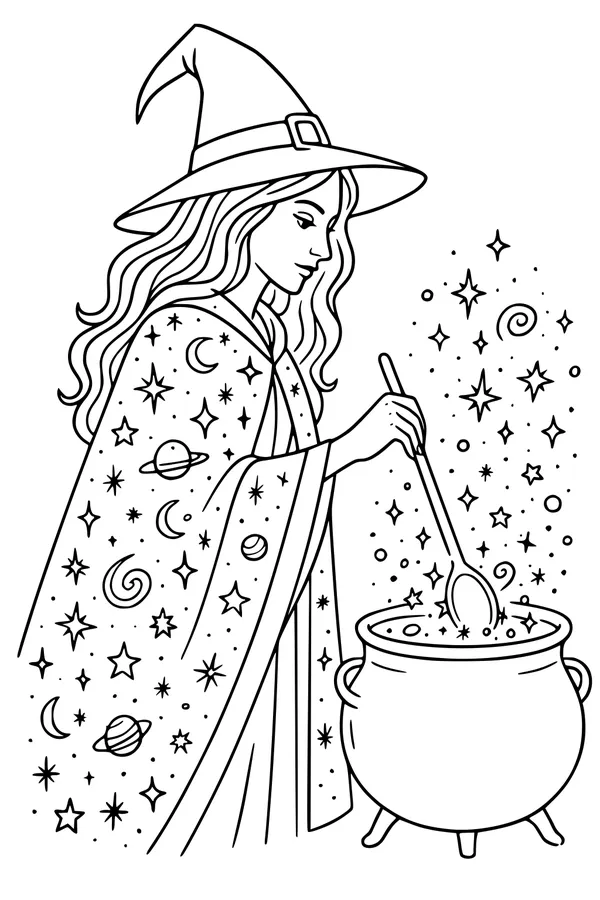 Starlight Witch and Her Cauldron