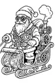 Santa’s Steam-Powered Sleigh Ride