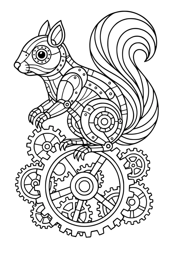 The Whirring Clockwork Squirrel