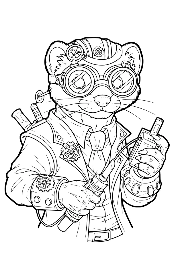 Professor Weasel’s Wild Gadget Workshop