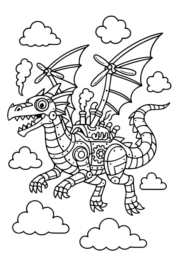 Steamwing Dragon Sky Parade