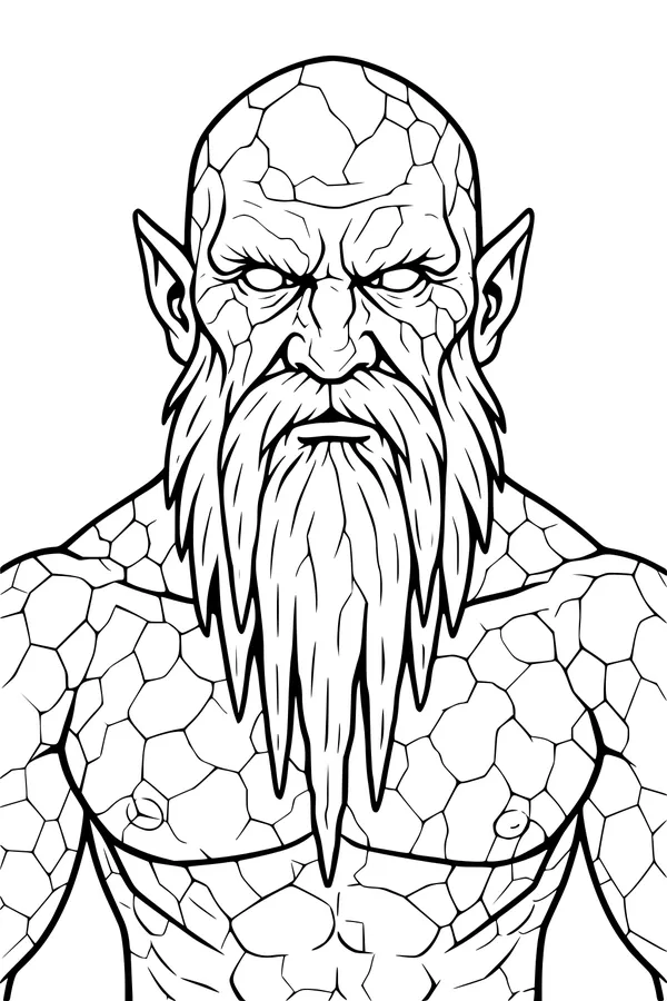 Stone-Bearded Mountain Guardian