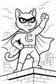The Caped Cat in the City