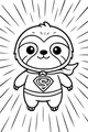 Super Sloth Soars Through the Sky