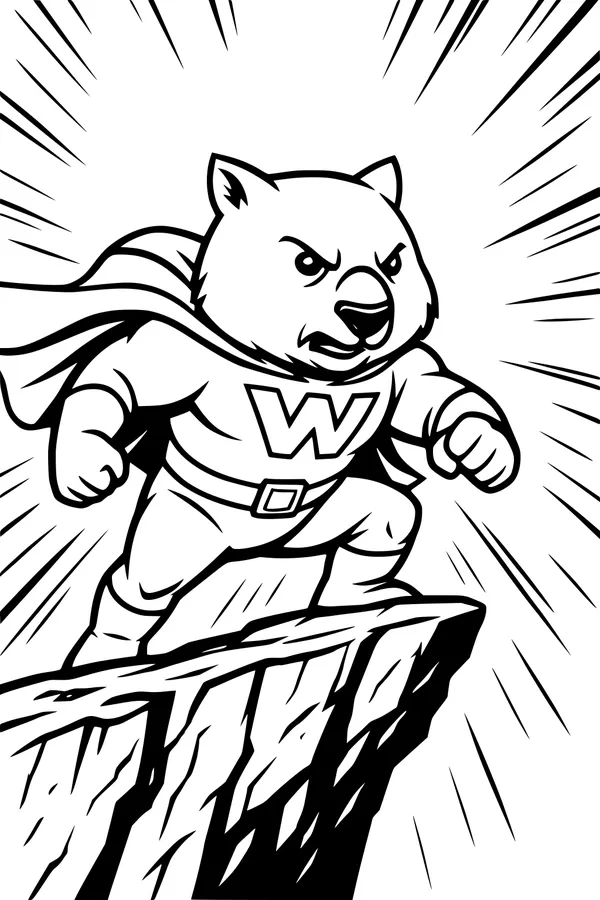 Wally the Super Wombat