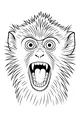 Wow! Monkey Makes a Wild Face