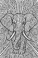 Swirly Tusk Parade in the Jungle
