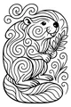 Swirly Beaver and His Leafy Snack
