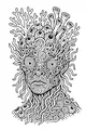 Swirly Space Coral Friend