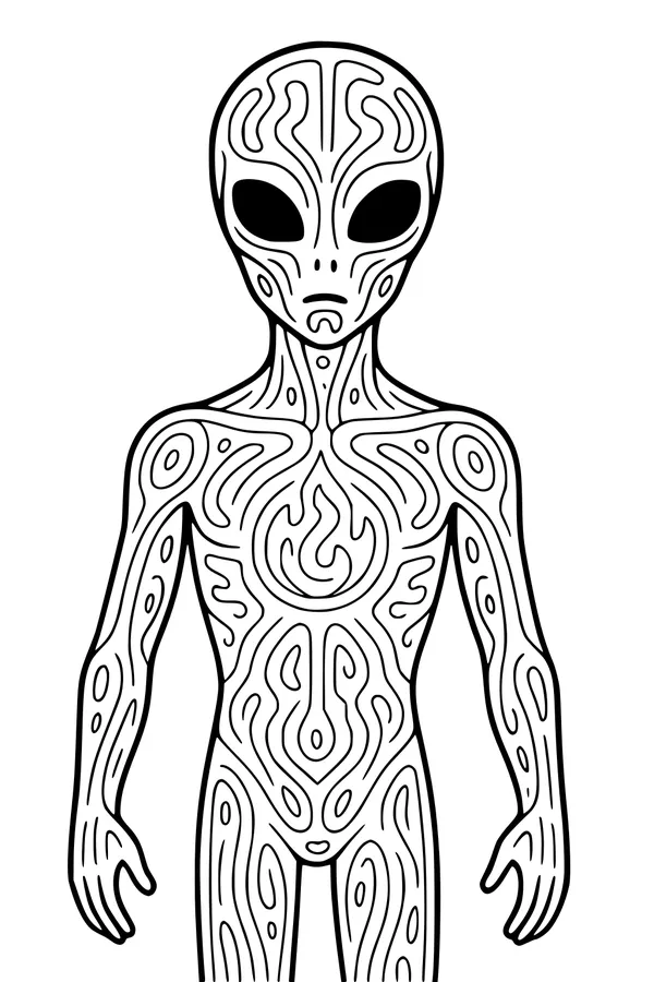 Swirly Visitor From Space