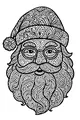 Swirly Santa and His Big Beard