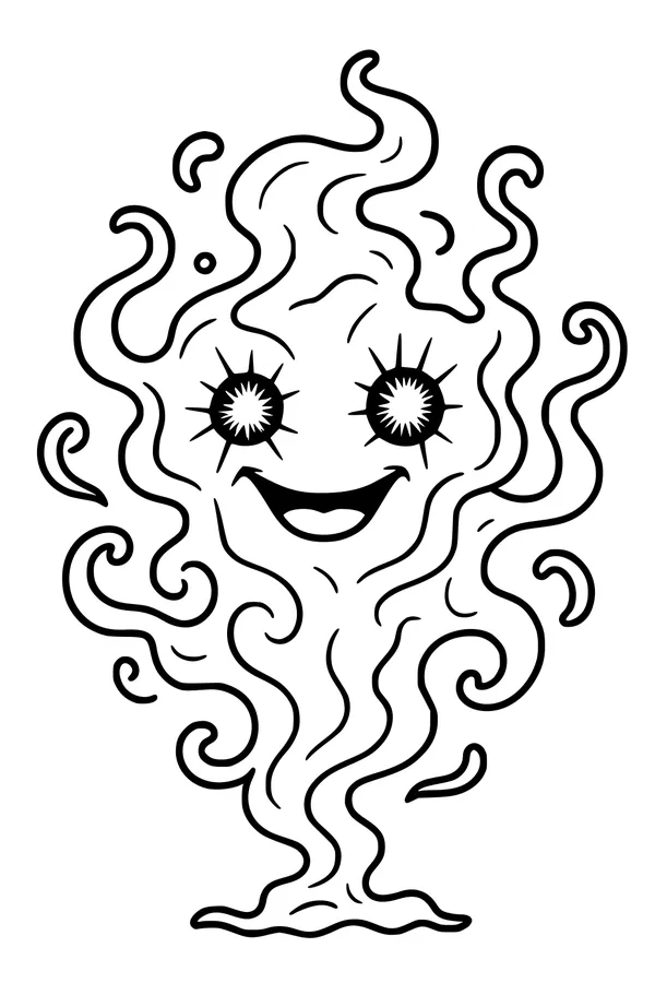 Swirly Star-Eyes from Space