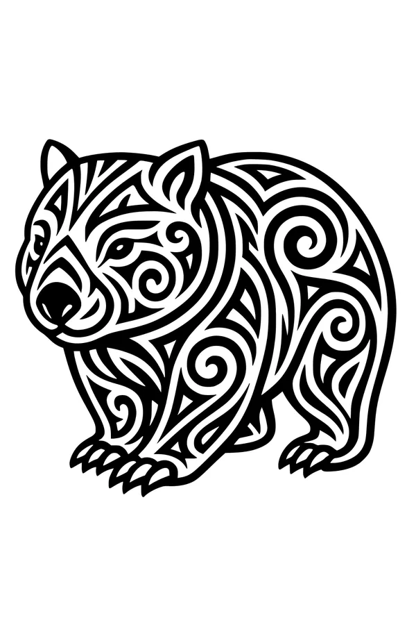 Swirly Wombat Stroll
