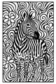 Swirly Garden Zebra