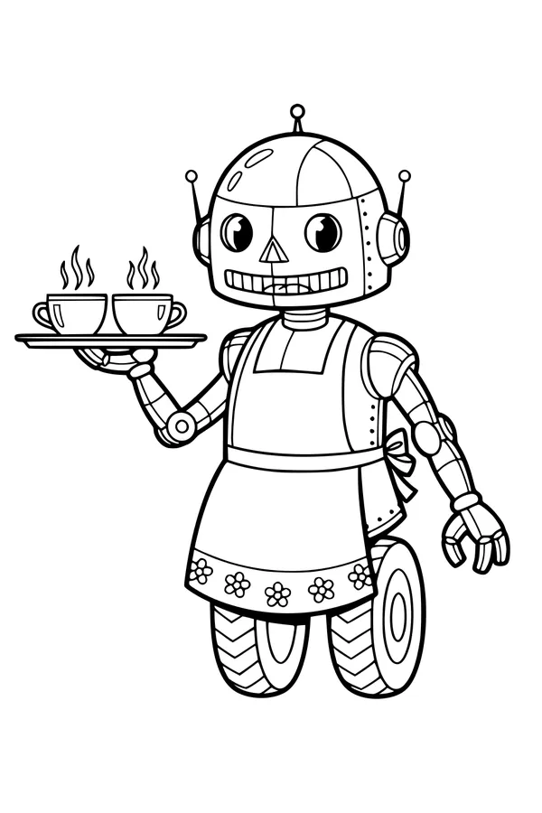 Tea Time with Roller Robot