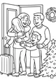 Holiday Hugs at the Door