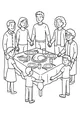 Turkey Time Around the Table