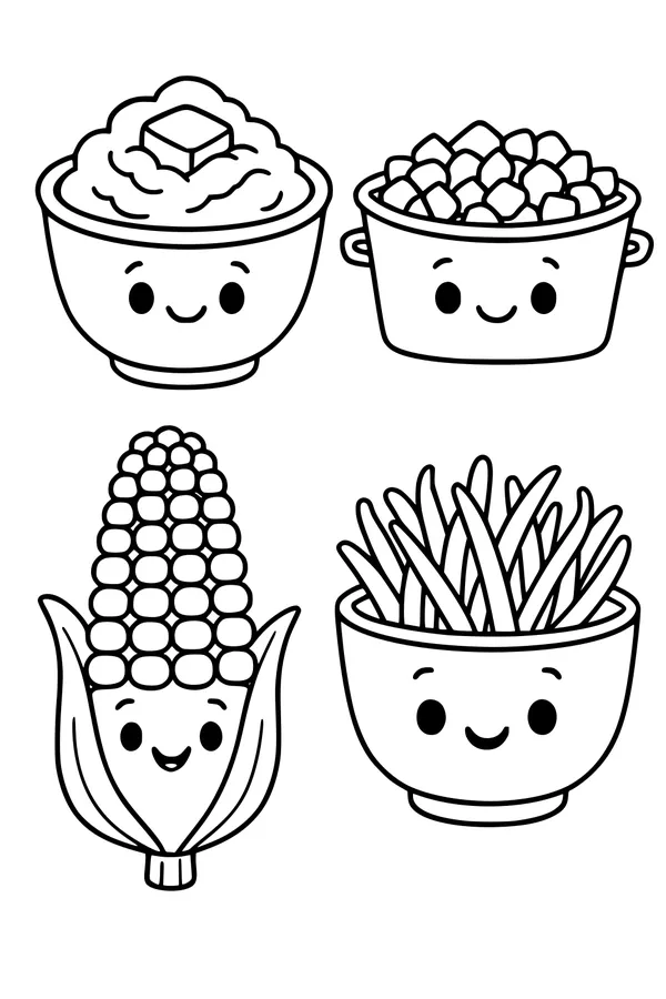 Smiling Thanksgiving Sides