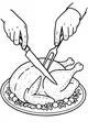Carving the Thanksgiving Turkey Feast