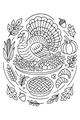Turkey At The Harvest Table