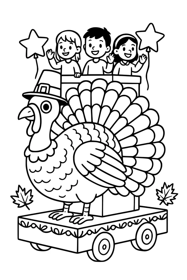 Parade Turkey Leads the Cheers