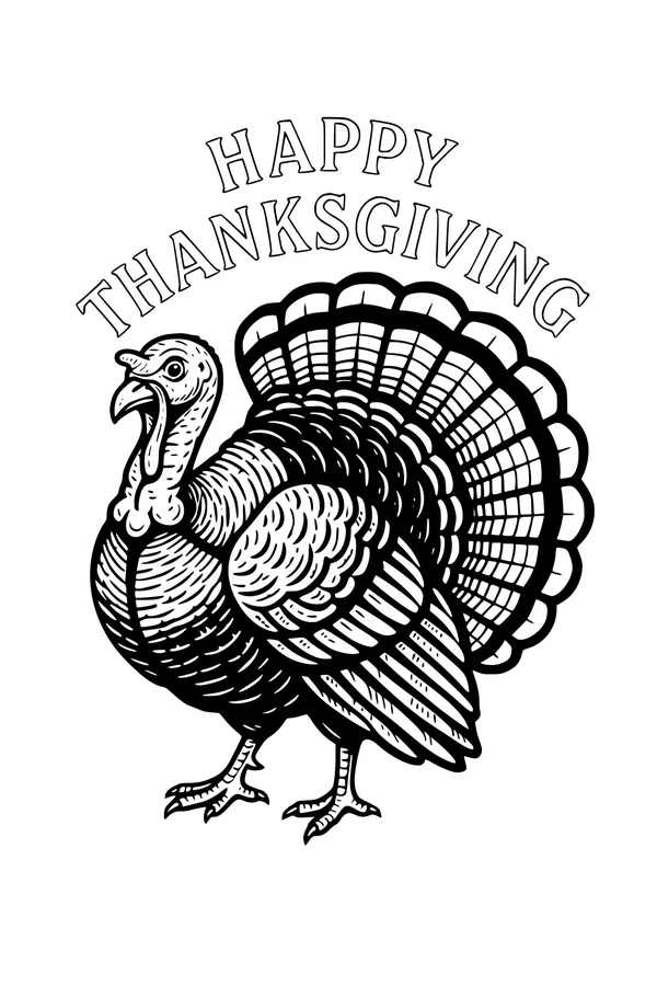 Big Gobble Thanksgiving Turkey