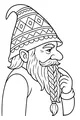 The Thinking Gnome with Braided Beard