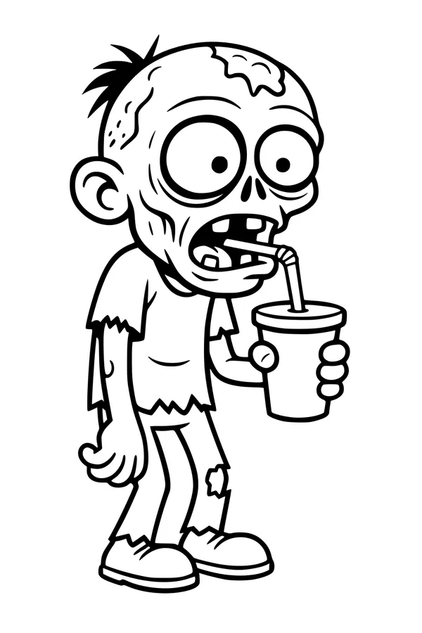 Thirsty Little Zombie