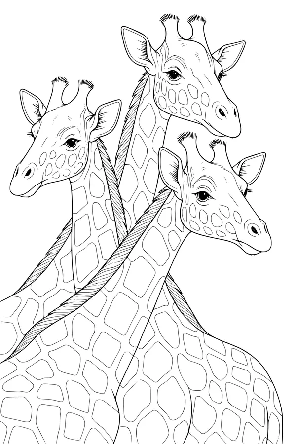 Triple Tall Giraffe Gathering