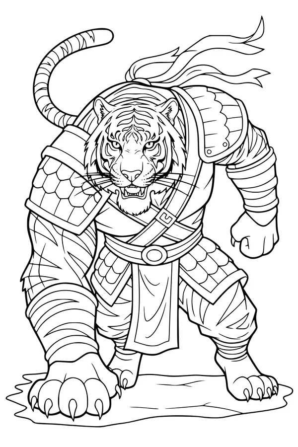 The Brave Tiger Warrior Arrives