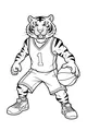 Tiger Mascot Shoots for the Win