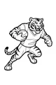 Touchdown Tiger Makes a Run