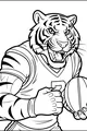 Tough Tiger Takes the Field