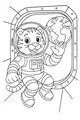 Tigey Waves Hello from Space