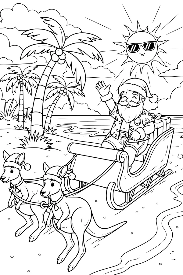 Santa's Tropical Sleigh Ride