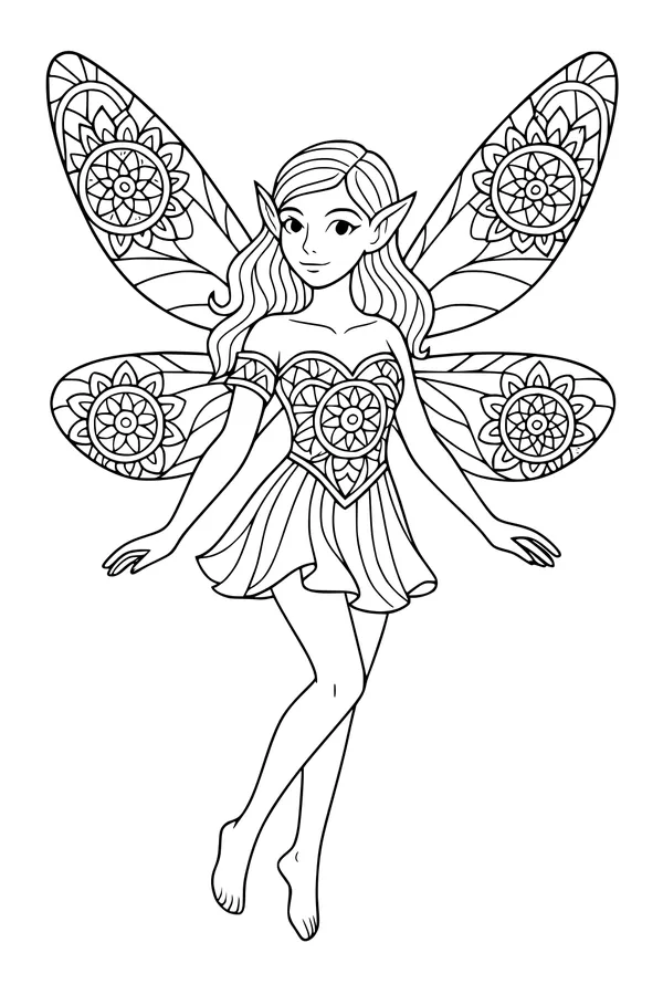 Twinklewing Fairy Takes a Glide