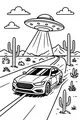 Saucer Over the Desert Highway