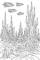 UFOs Above Twisty Spire Valley